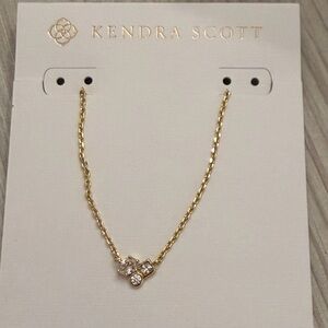 Kendra Scott Gold Necklace with Sparkling Accents